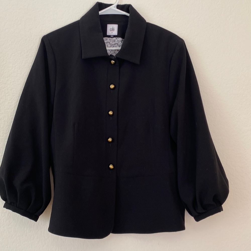 Black CaBi jacket Size 16
